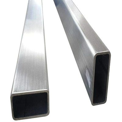 301L 201 Mirror Polished Stainless Steel Pipe ASTM JIS Steel Rectangular Tube