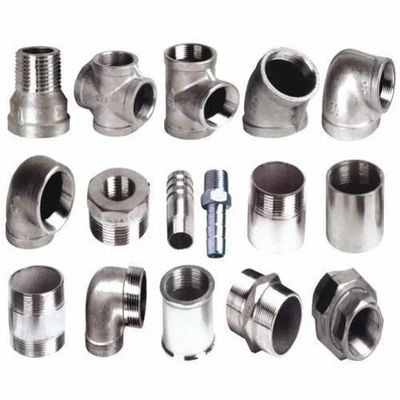 SS316 Stainless Steel Pipe Fitting NPT BSP Male Pipe Nipple 1/4 Compression