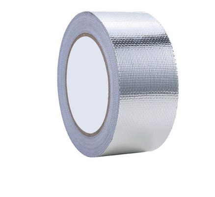 Coated Duct Waterproof Aluminium Foil Tape For Fix Pipeline Roofing Repair