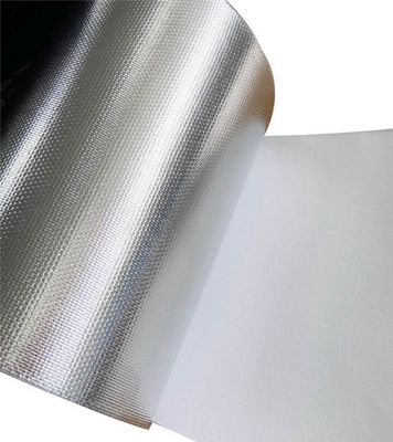 Coated Duct Waterproof Aluminium Foil Tape For Fix Pipeline Roofing Repair