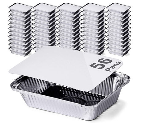 OEM Aluminium Foil Takeaway Containers 450ml Aluminum Food Tray
