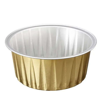 Disposable Aluminum Cup Round Small Aluminum Foil Container