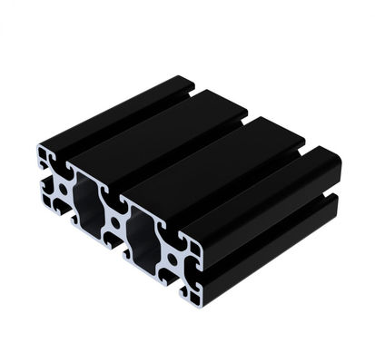 Black Anodized 4040 Industrial Frame Material T Slot Extruded Aluminum Profile 40X40