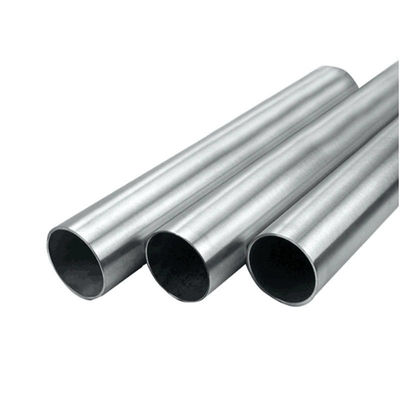 6061 T6 Anodized Silver Aluminum Alloy Extrusion Round Tube  Od 70mm