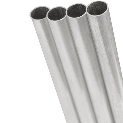 6061 T6 Anodized Silver Aluminum Alloy Extrusion Round Tube  Od 70mm