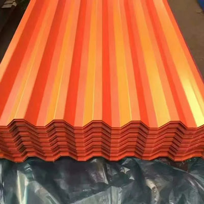 Galvanized Aluminium Corrugated Steel Metal PPGI Roofing Sheet Iron