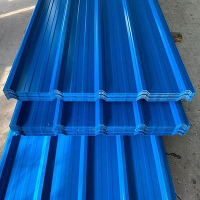 Galvanized Aluminium Corrugated Steel Metal PPGI Roofing Sheet Iron