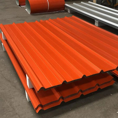 Galvanized Aluminium Corrugated Steel Metal PPGI Roofing Sheet Iron