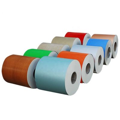 Long-lasting Durable Coatings Color Coated Aluminum Coil 3105 Width Color Coated Aluminum Coil for Rain Gutter